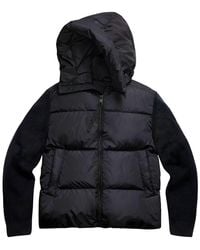 Canada Goose - Dnu Hybridge Grove Wool Knit Down Hoodie - Lyst