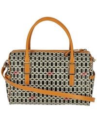 Roger Vivier - Geometric Print Leather Shoulder Bag - Lyst