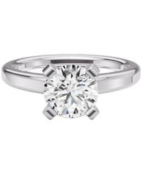 Lab Grown Diamonds - 14K 3.00 Ct. Tw. Lab-Grown Diamond Ring - Lyst