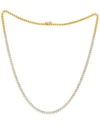 Diana M. Jewels Fine Jewelry 14k 7.00 Ct. Tw. Diamond Necklace - White
