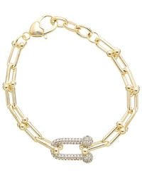 Juvell - 18K Plated Cz Bracelet - Lyst
