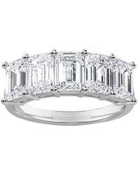 Diana M. Jewels - Diana M. Fine Jewelry 14k 3.60 Ct. Tw. Lab Grown Diamond Half-eternity Ring - Lyst