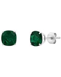 MaxColor - 1.35 Ct. Tw. Lab-Grown Emerald Studs - Lyst