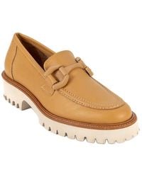 Menina Step - Brava Canela Leather Loafer - Lyst