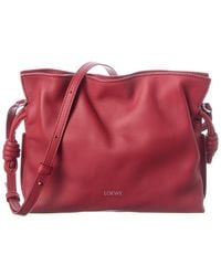 Loewe - Small Leather Bucket Bag - Lyst