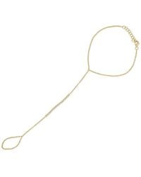 Sabrina Designs - 14K 0.21 Ct. Tw. Diamond Hand Chain Bracelet - Lyst