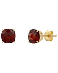 MaxColor - 14K 1.90 Ct. Tw. Garnet Stud Earrings - Lyst