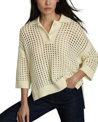 Reiss - Reika Stitch Jumper - Lyst