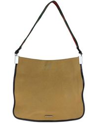 Gucci - Canvas Shelley Line Hobo Shoulder Bag (Authentic Pre-Loved) - Lyst