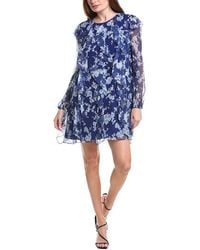 Carolina Herrera - Ruffle Silk Mini Dress - Lyst