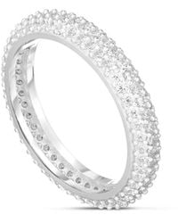 Sphera Milano - 14k Over Silver Cz Ring - Lyst