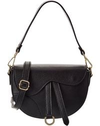 Persaman New York - Ayla Leather Saddle Bag - Lyst