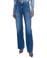 L'Agence - Clayton High-Rise Wide Leg Jean - Lyst