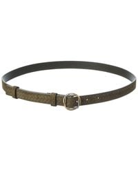 Jacquemus - Bambino Woven Suede Belt - Lyst