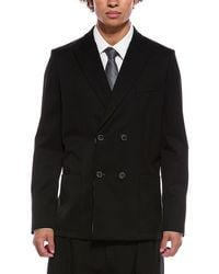 Valentino - Giacca Wool-Blend Tasche Jacket - Lyst