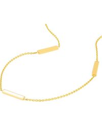 HAWLEY ST - 14K Enamel Anklet - Lyst
