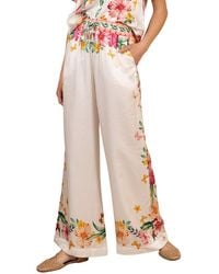 Hale Bob - Selene Silk-Blend Pant - Lyst