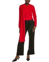 Endless Rose - Scarf Wool-Blend Sweater - Lyst