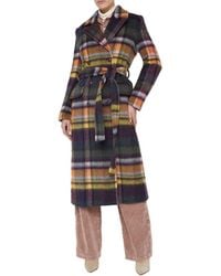 L'Agence - Olina Long Wool-Blend Coat - Lyst