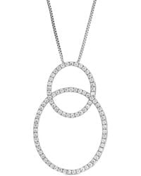 Amairah - 14K 1.25 Ct. Tw. Lab-Grown Diamond Pendant Necklace - Lyst
