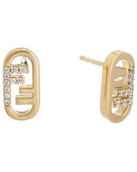 Fendi - O'lock Earrings - Lyst