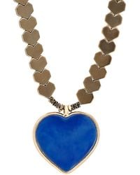 Ebru Jewelry - One Of A Kind Plated Hematite Beaded Necklace - Lyst