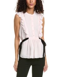Ted Baker - Ruffle Blouse - Lyst
