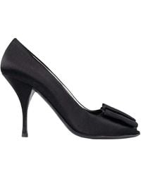 Prada - Leather Open Toe Pump (Authentic Pre-Loved) - Lyst