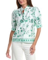 Cece - Open Collar Top - Lyst