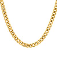 Adornia 14k Gold Vermeil Cuban Link 