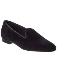 TOTEME - Velvet Leather Loafer - Lyst