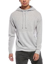 Brodie Cashmere - Classic Wool & Cashmere-Blend Hoodie - Lyst