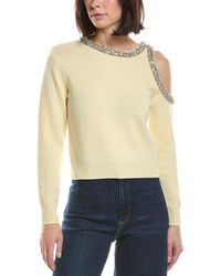 MILLY - Roma Knit Top - Lyst