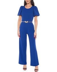 Marina - Bubble-Sleeve Jumpsuit - Lyst