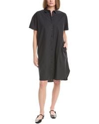 Eileen Fisher - Classic Collar Dress - Lyst