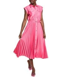 Tahari - Natalya Shirt Dress - Lyst