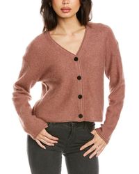 Theory Womens Lace Button Front Cardigan 