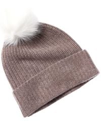 Hannah Rose - Shaker Cashmere Hat - Lyst