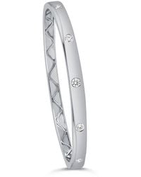 Sabrina Designs - 14K 0.42 Ct. Tw. Diamond 5-Stone Bangle Bracelet - Lyst