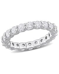 Lab Grown Diamonds - 14K 2.00 Ct. Tw. Lab Grown Diamond Eternity Ring - Lyst
