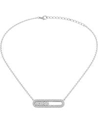 Jewels by Sunaina - Faye Plated Stainless Steel Paperclip Necklace - Lyst