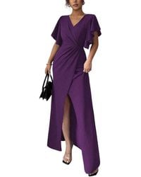 XIRELLI - Solid Maxi Dress - Lyst