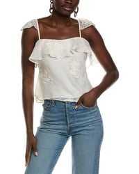 Bardot - Lisette Frill Detail Cami - Lyst