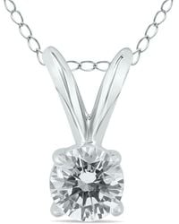 True Diamond - 14k 0.23 Ct. Tw. Diamond Necklace - Lyst