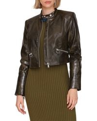 Avec Les Filles - Vegan Leather Jacket - Lyst