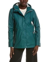 HUNTER - Abbey Rubberized Short Rain Jacket - Lyst