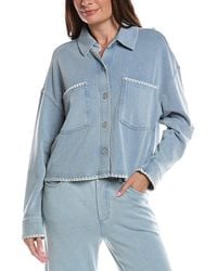 Z Supply - All Day Crop Whipstitch Jacket - Lyst