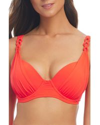 Bleu Rod Beattie - Ring Master Draped Bra Swim Top - Lyst