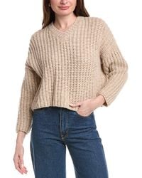 Peserico - Alpaca & Wool-Blend Cropped Sweater - Lyst