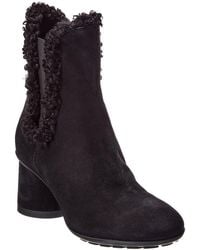 Agl Attilio Giusti Leombruni - Curvy Yoghi Suede Bootie - Lyst